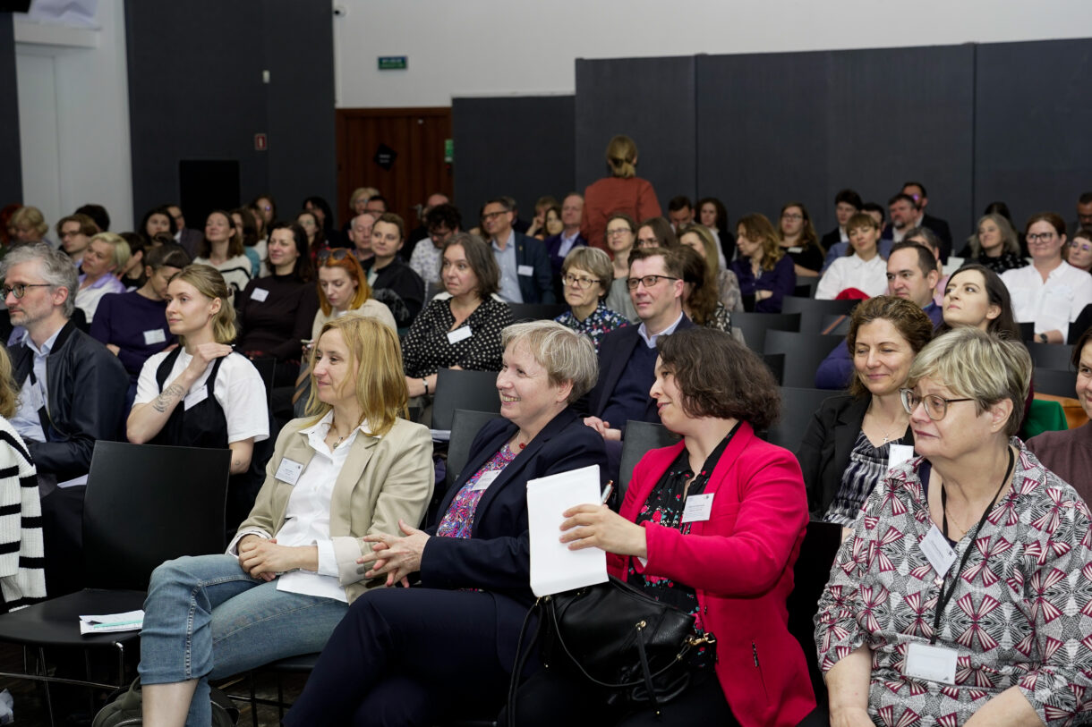 konferencja towarzysząca Walnego Zebraniu Członków PSIM pt. „Kolekcja dobrze zarządzana. Współczesne wyzwania i praktyki w gromadzeniu, dokumentacji, ochronie i udostępnianiu zbiorów muzealnych”, Autorka zdjęć: ©Anna Zdankiewicz / Państwowe Muzeum Etnograficzne